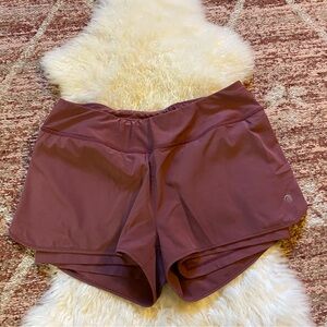 MPG Mauve Activewear 2 in 1 shorts